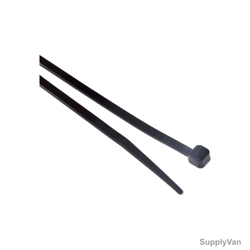 Speedwell Cable Tie, BNT3515, Nylon, 3.6MM Thk x 150MM Length, Black, 100 Pcs/Pack