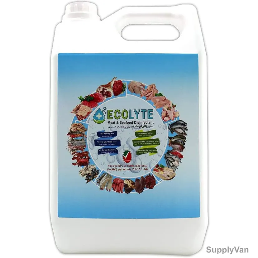 Ecolyte Plus 100% Natural Meat and Seafood Disinfectant, 5 Ltrs — image 1