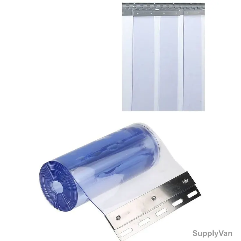 AC Curtain, 50 Mtrs x 300 x 2MM, PVC, Clear — image 1