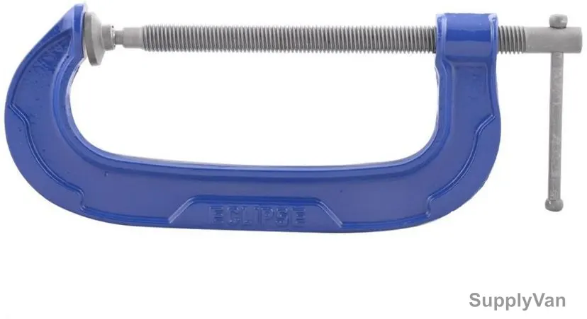 Eclipse G-Clamp, EGC8R, 8 Inch, Blue