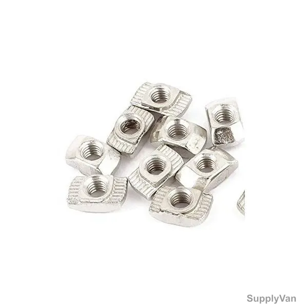 Extrusion T-Hummer Nut, 45 Series, Stainless Steel, PK50