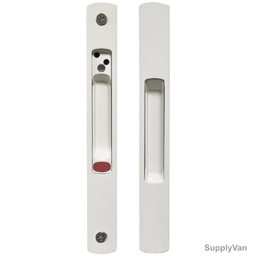 Dorfit Double Window Lock, DTWD-WH, Aluminium, 28MM Width x 188MM Length, White