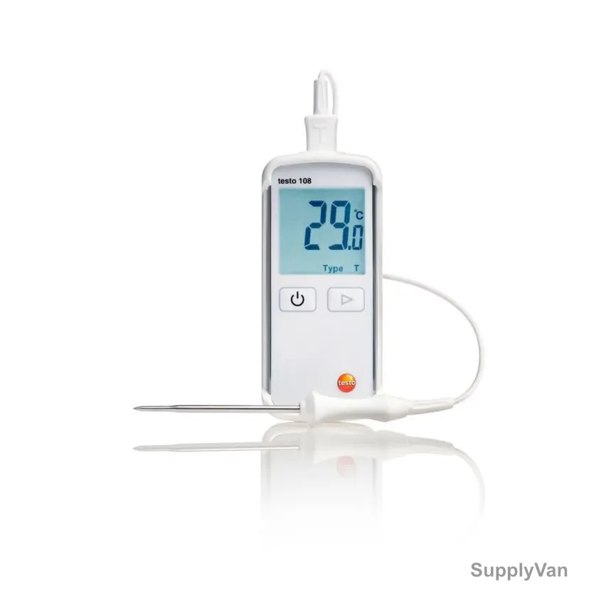 Testo Digital Food Thermometer, 108, 140MM
