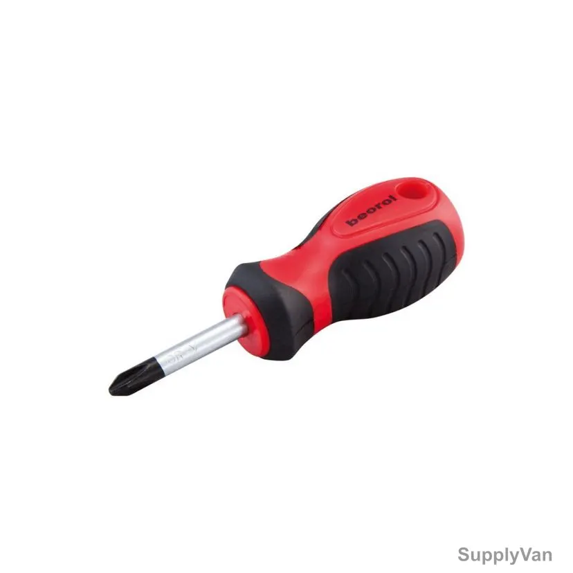 Beorol Phillips Screwdriver, OPH2X38, PH2 Tip Size x 38MM Length