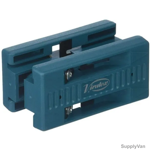 Virutex Double Edge Trimmer, AU93, 40MM, Steel, Blue