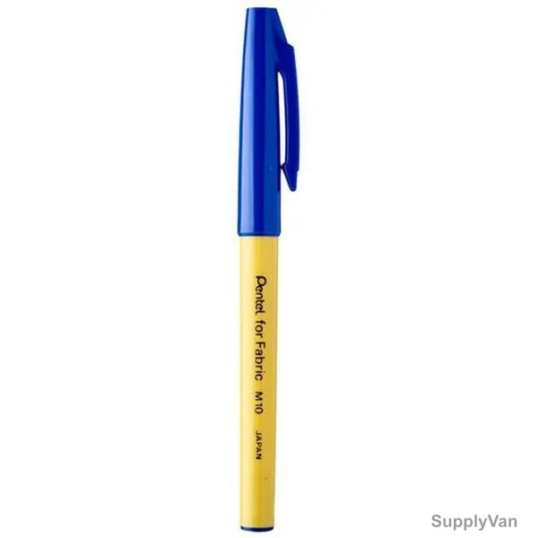 Pentel Fabric Marker, PE-M10-C, 2.0MM, Blue, 12 Pcs/Pack