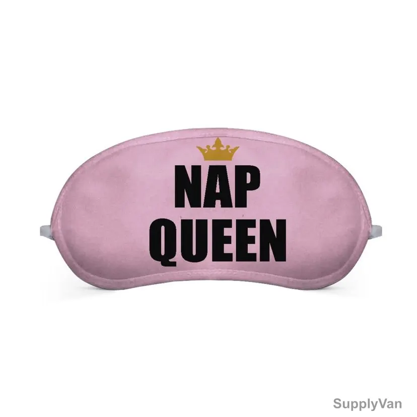 Wackylicious Nap Queen Eye Mask, 1044-401-95, 18 x 8.5CM, Pink — image 1