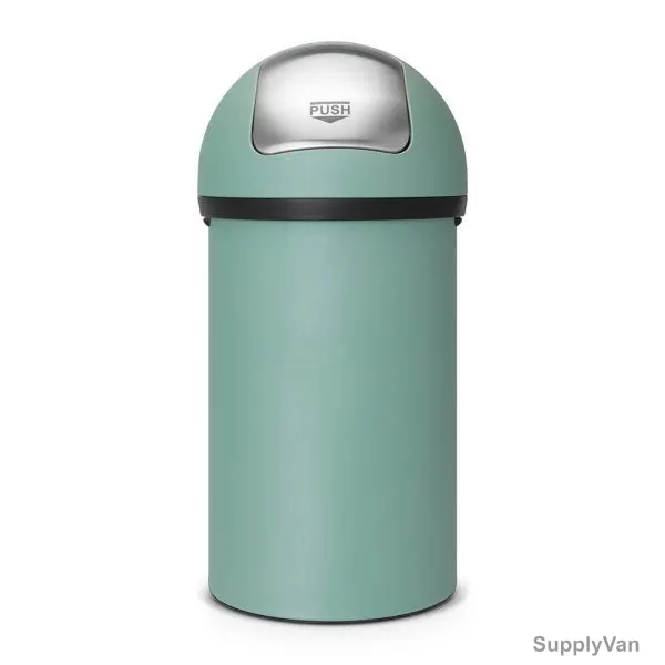 Brabantia Push Bin, 402661, 60 Litres, Mineral Mint