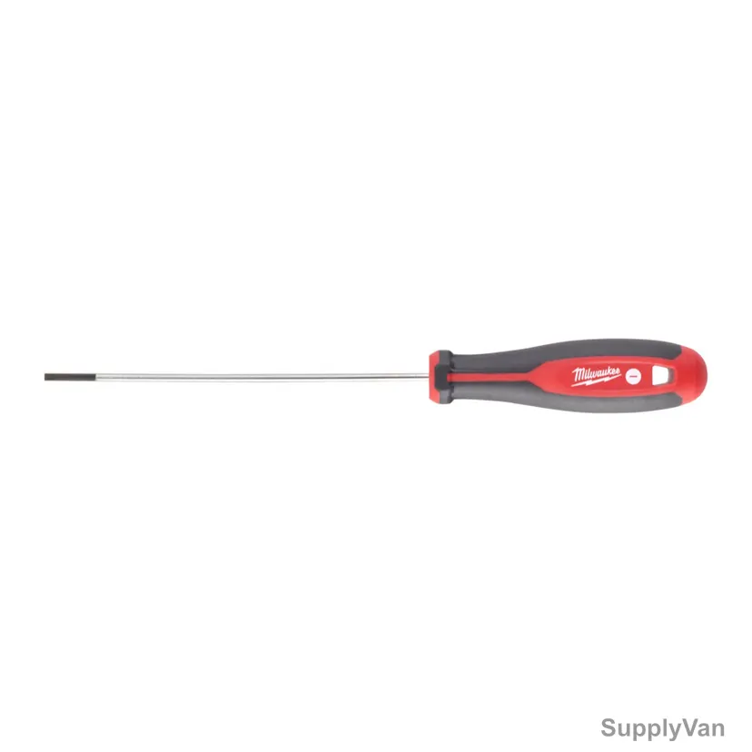 Milwaukee Tri-Lobe Screwdriver, 4932471776, Slotted, 0.5 x 150MM