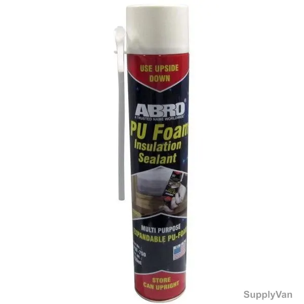 Abro Expandable PU Foam, SHGT-PU-750, Polyurethane, 750ML, 12 Pcs/Pack