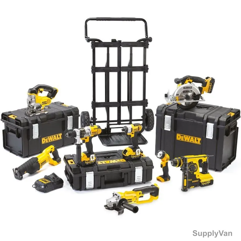 Dewalt Cordless Tool Kit, DCK891M4-QW, 18V, 8PCS — image 1