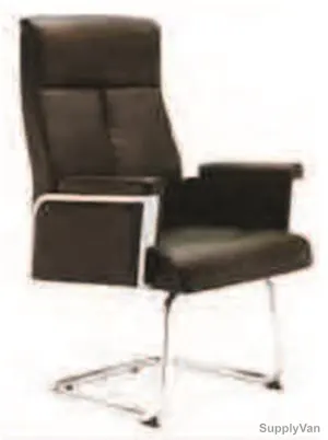 Avon Furniture Executive Office Chair, AVCM-B17CV, Medium Back, Fixed Arm
