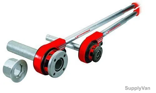 Rothenberger Ratchet Drop Head Threader, 70892, BSPT, 1/2-2 Inch
