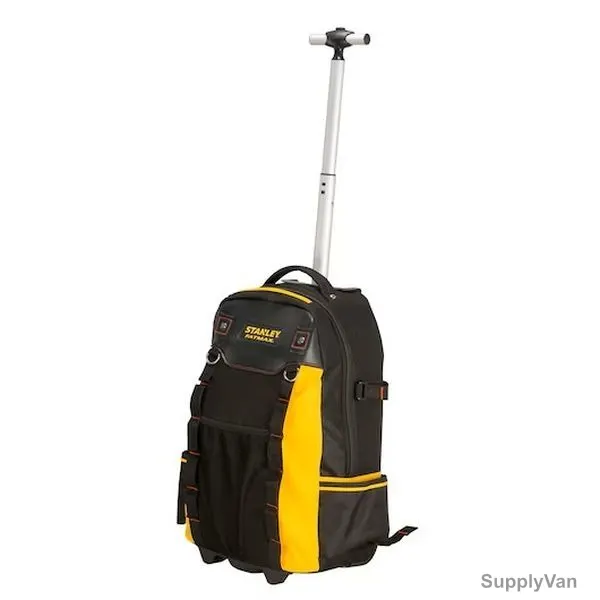 Stanley Tool Backpack, 1-79-215, 54CM Height x 36CM Width x 21CM Depth, 20 Kg Weight Capacity, Black/Yellow — image 1