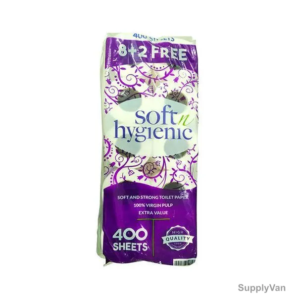 Snh Toilet Paper Roll, TR400SNH1075, 400 Pcs x Pack of 10