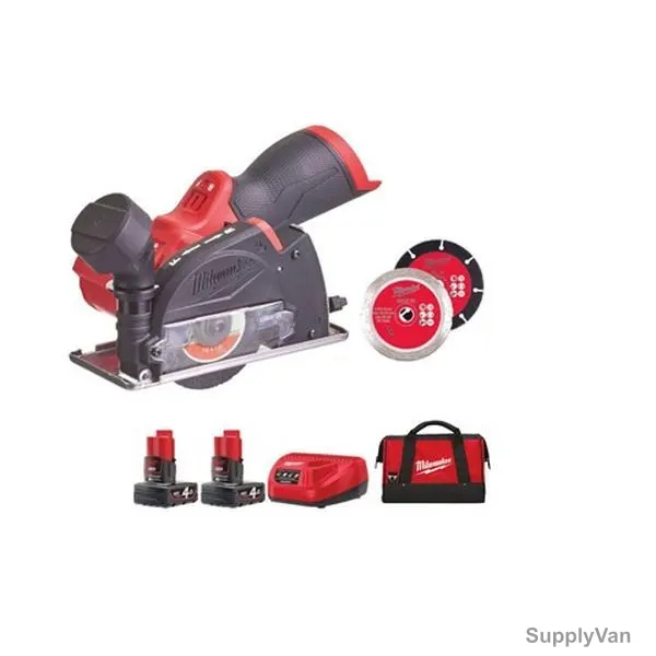 Milwaukee Compact Cut-Off Tool, M12FCOT-402B, Fuel, 76MM, 5 Pcs/Kit — image 1