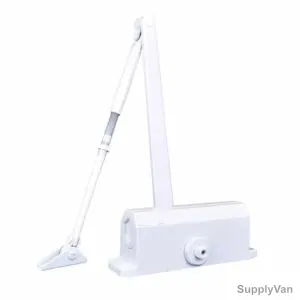Clarke Door Closer, DCWC, 45 to 70 Kg Capacity, White