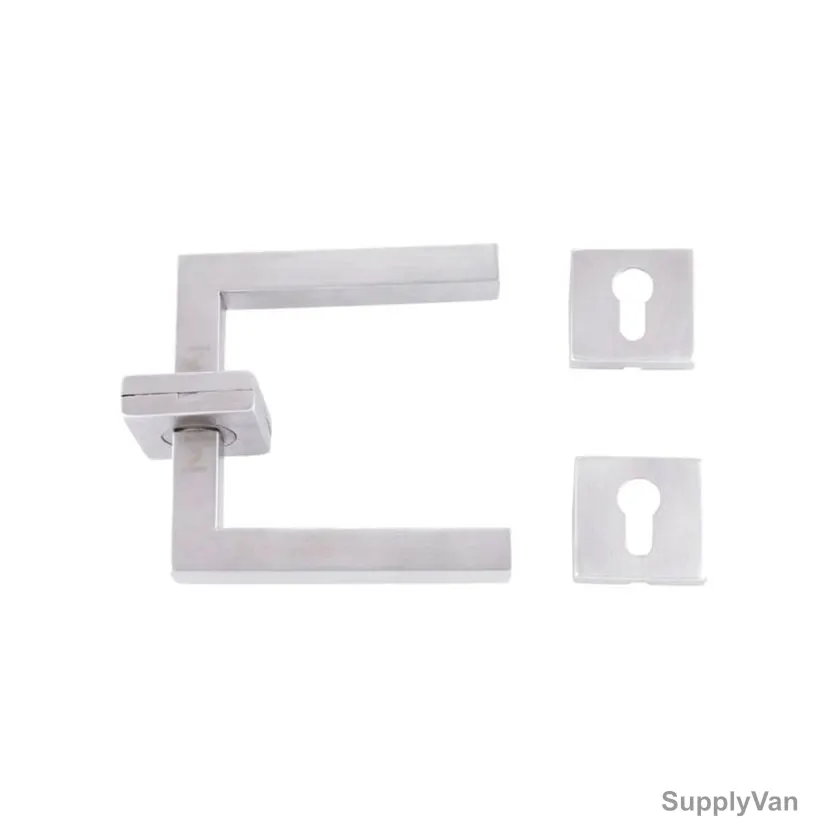 Dorfit Mortise Rose Lever Handle, DTTH019, 19mm, SS, Satin