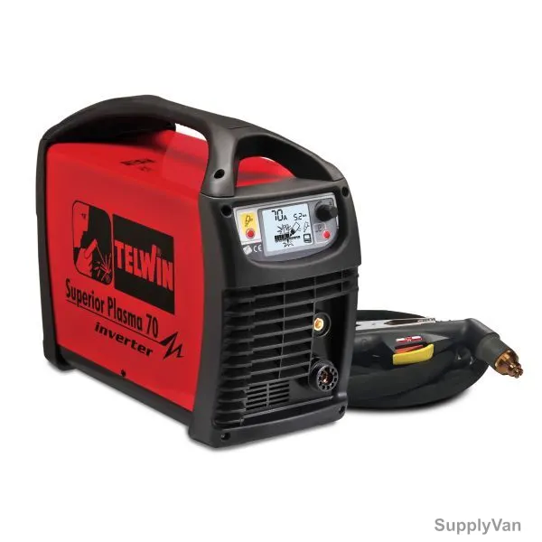 Telwin Plasma Cutter With Accessory, 816170, Superior 70, 230-400V