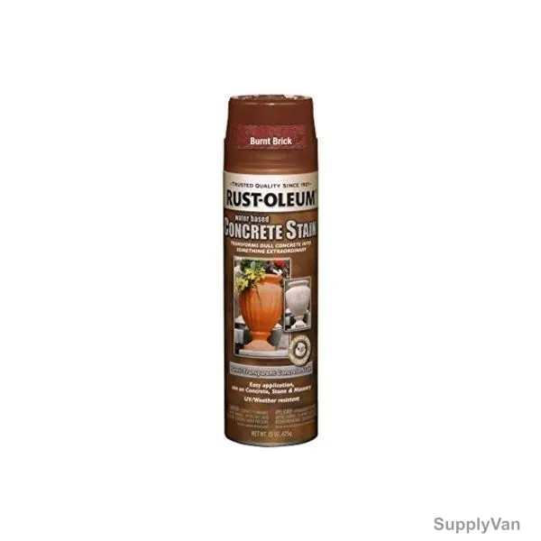 Rust-Oleum Concrete Stain Spray, 247129, 425G, Burnt Brick — image 1