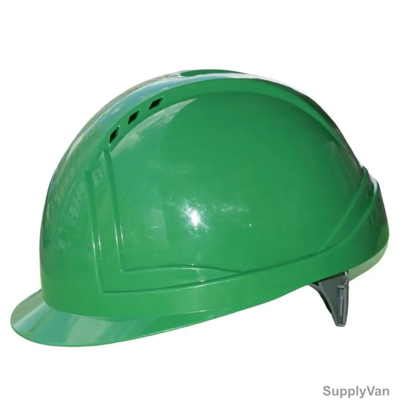 Perf Y-Shield DirectS Safety Helmet, M518241024, HDPE, Green