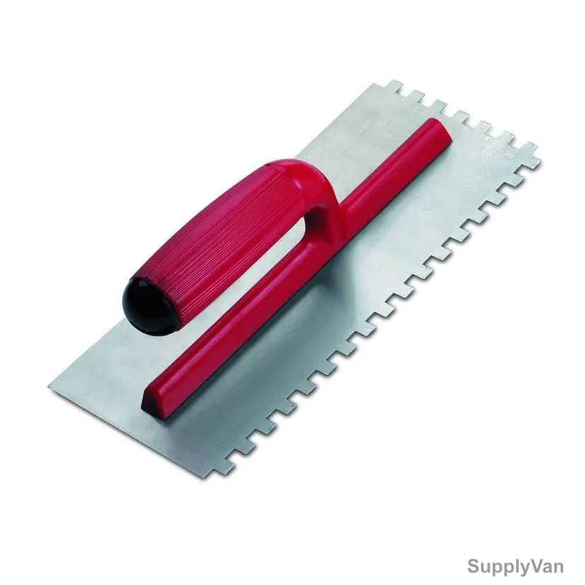 Rubi Trowel With Open Plastic Handle, 25906, 12CM Width x 28CM Length