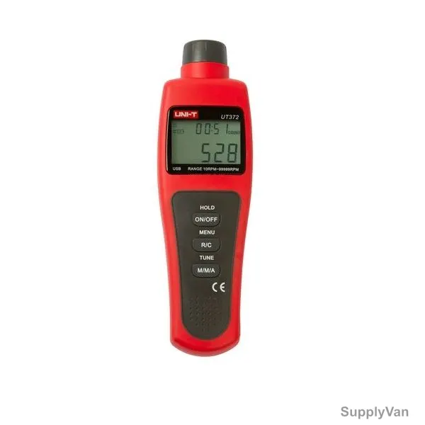Uni-T Non-Contact Tachometer, UT372, 50 to 200MM