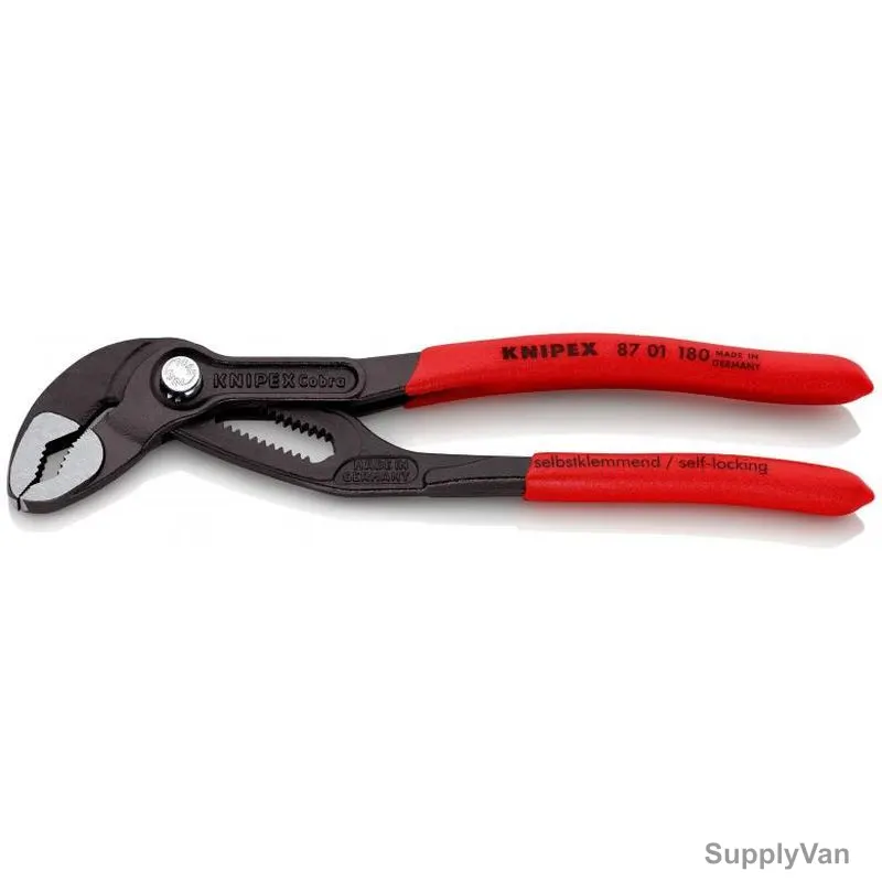 Knipex Hightech Water Pump Plier, 8701180, 180MM