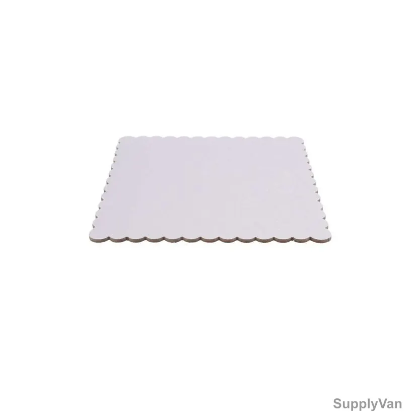 Hotpack Cake Board, Square, 35CM Width x 35CM Length, White, 5 Pcs/Pack