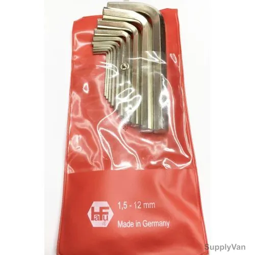 Hafu Allen Hex Key Set, 260-102, 10 Pcs/Set
