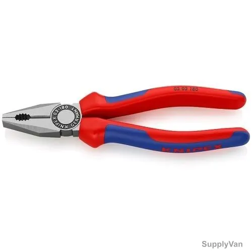 Knipex Combination Plier, 0302180, 180MM