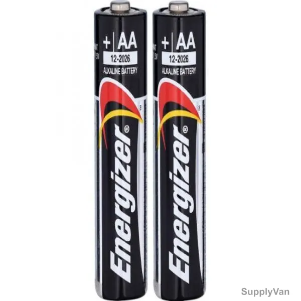 Energizer Alkaline Battery, LR6-AA, 1.5V, 2 Pcs/Pack