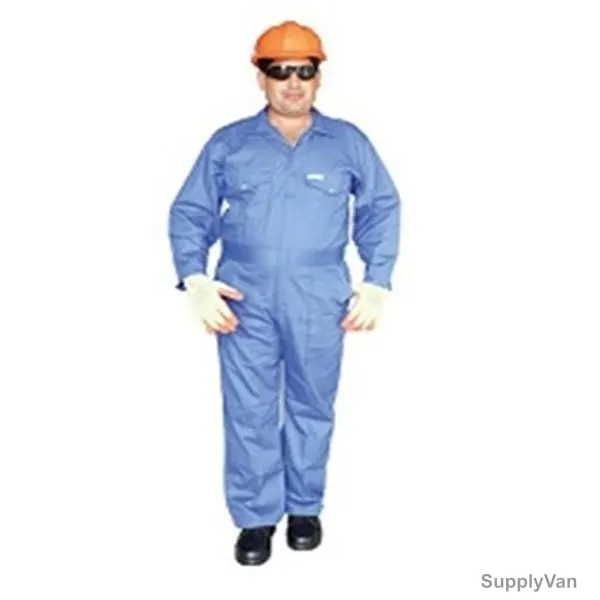 Workland Coverall, 190GSM, L, Petrol Blue