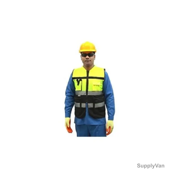Safety Vest, DYM, 100GSM, S, Yellow