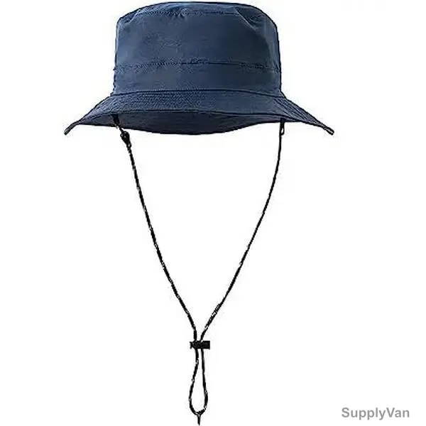 Alanx Waterproof Unisex Bucket Hat, Polyester, 2.75 Inch Width x 3.54 Inch Depth, Navy Blue — image 1