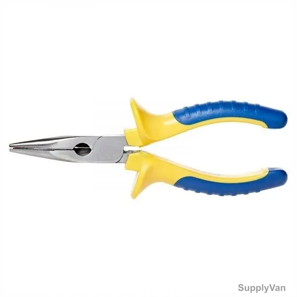 Kinzo Long Nose Plier, Alloy Steel, 6 Inch