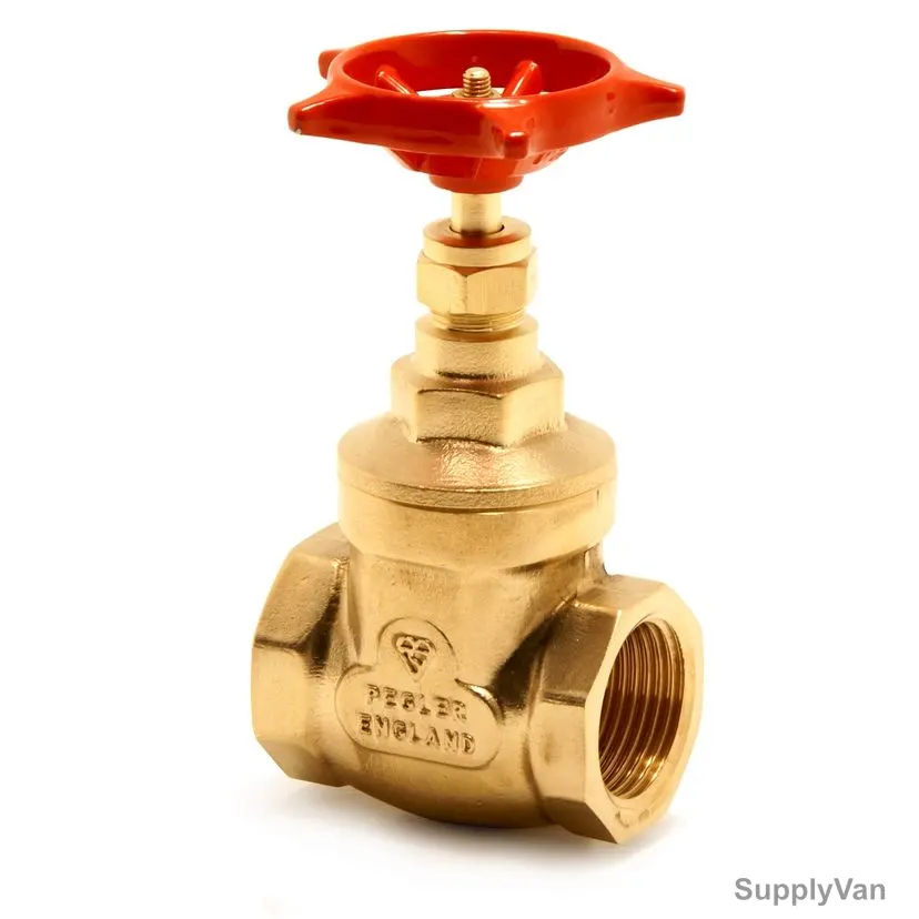 Pegler Gate Valve, Brass, 3 Inch