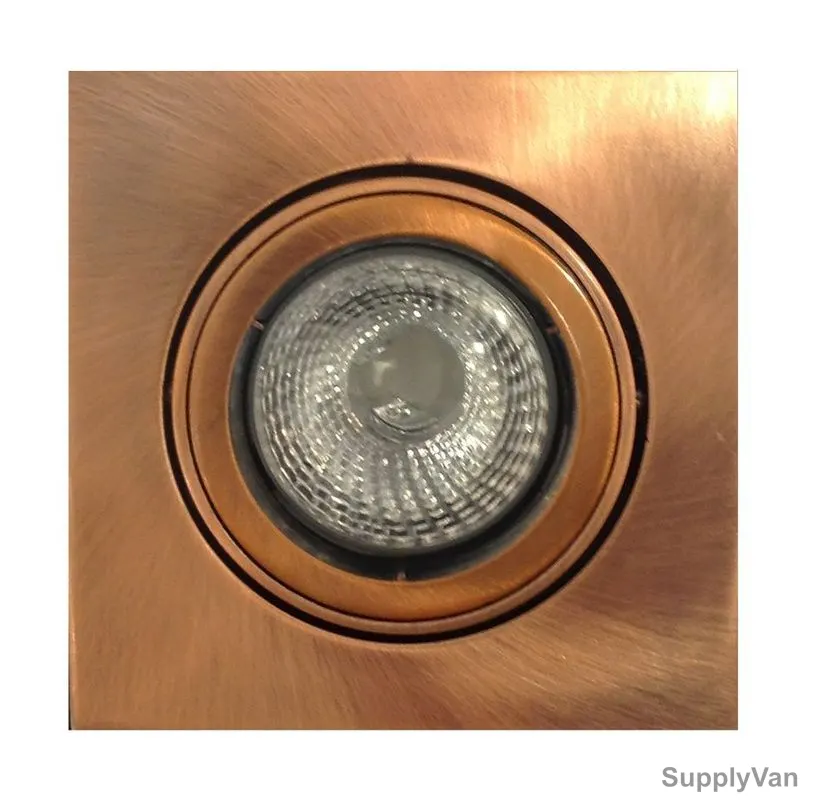 Syv Indoor SpotLight, Telsa, 50W, Bronze