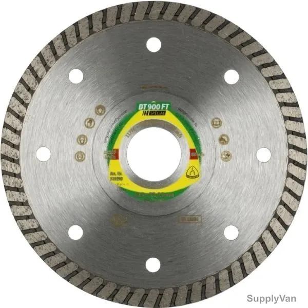 Klingspor Diamond Cutting Blade, DT900FT, Special, 100MM