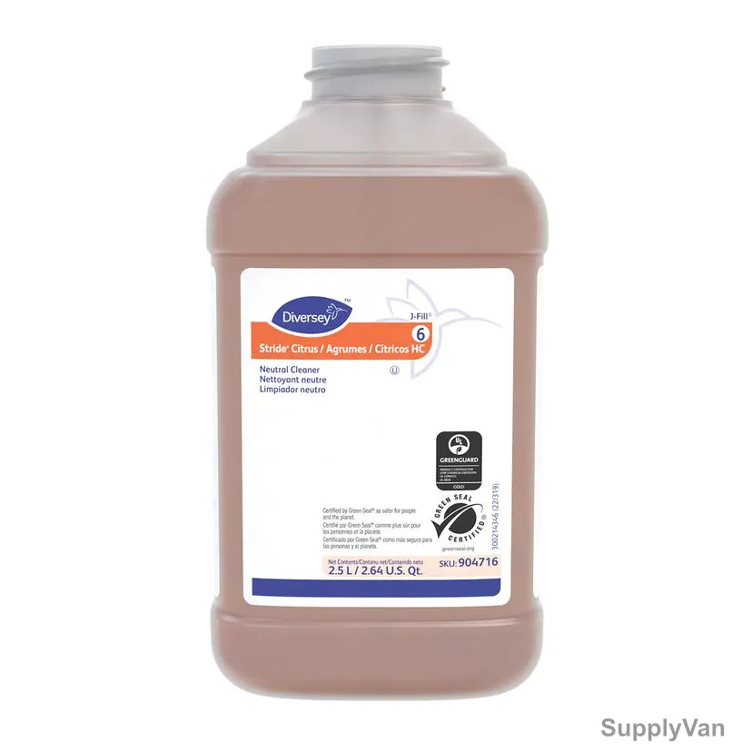 Diversey Stride Neutral Cleaner, 904716, Citrus, 2.5 Ltrs — image 1