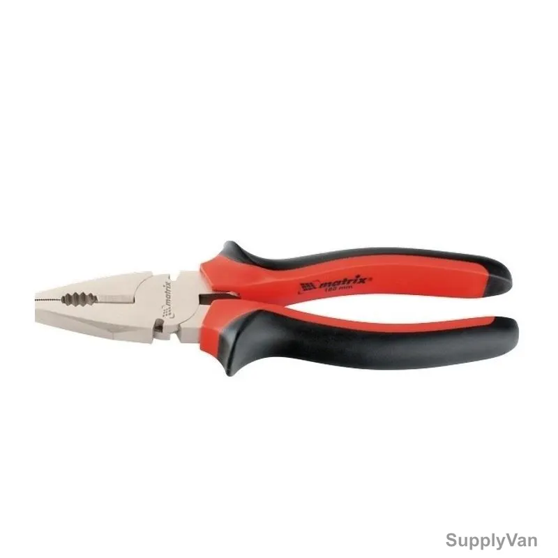 Mtx Lineman Plier, 169029, Steel, Nickel Plated Finish, 160MM