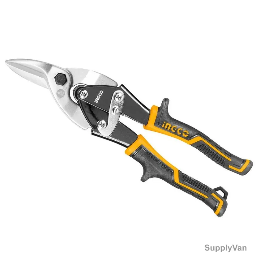 Ingco Aviation Snip, HTSN0110R, Straight, 250MM Length