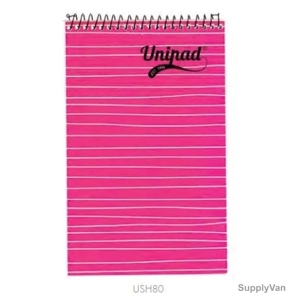 Pukka Reporters Pad, USH-80, 160 Pages, 128 x 203MM, Pink