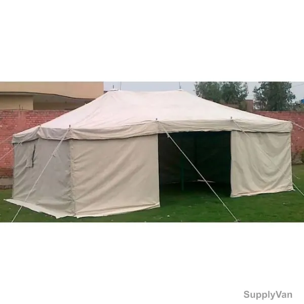 Dutarp Water Proof Canvas Tent, 4x6 Mtrs