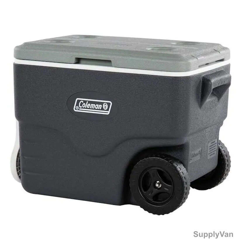 Coleman Wheeled Hard Cooler Box, 2201099, Daintree, 38 Ltrs Capacity, Grey