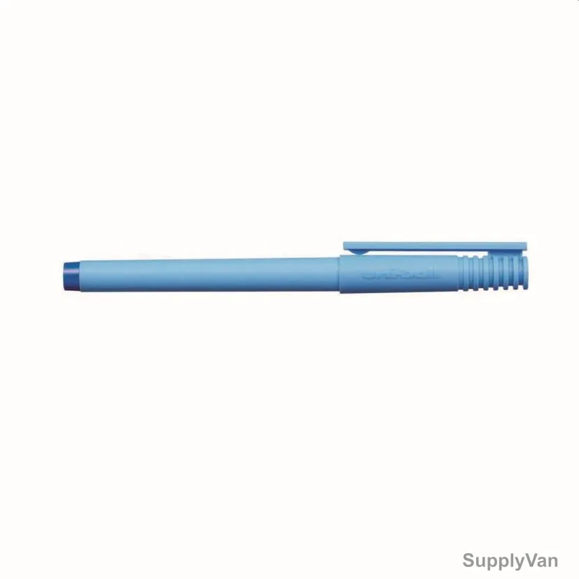 Uni-Ball Roller Ball Pen, UB-100, 0.7MM, Blue, 12 Pcs/Pack