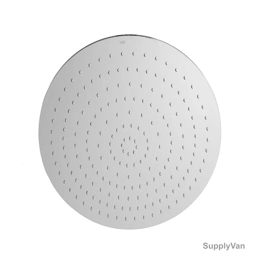 Bold Blue Rain Round Shower Head, TECSHD1711704, Brass, 8MM Thk, 500MM Dia, Silver