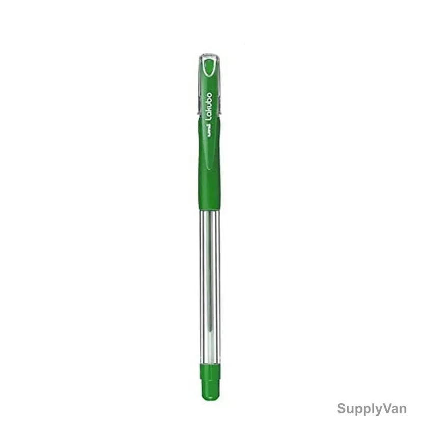 Uni-Ball Ballpoint Pen, SG100B, Lakubo, 1.4MM, Green, 12 Pcs/Pack