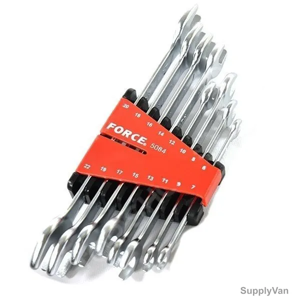 Force Open End Wrench Set, 5084, 8PCS
