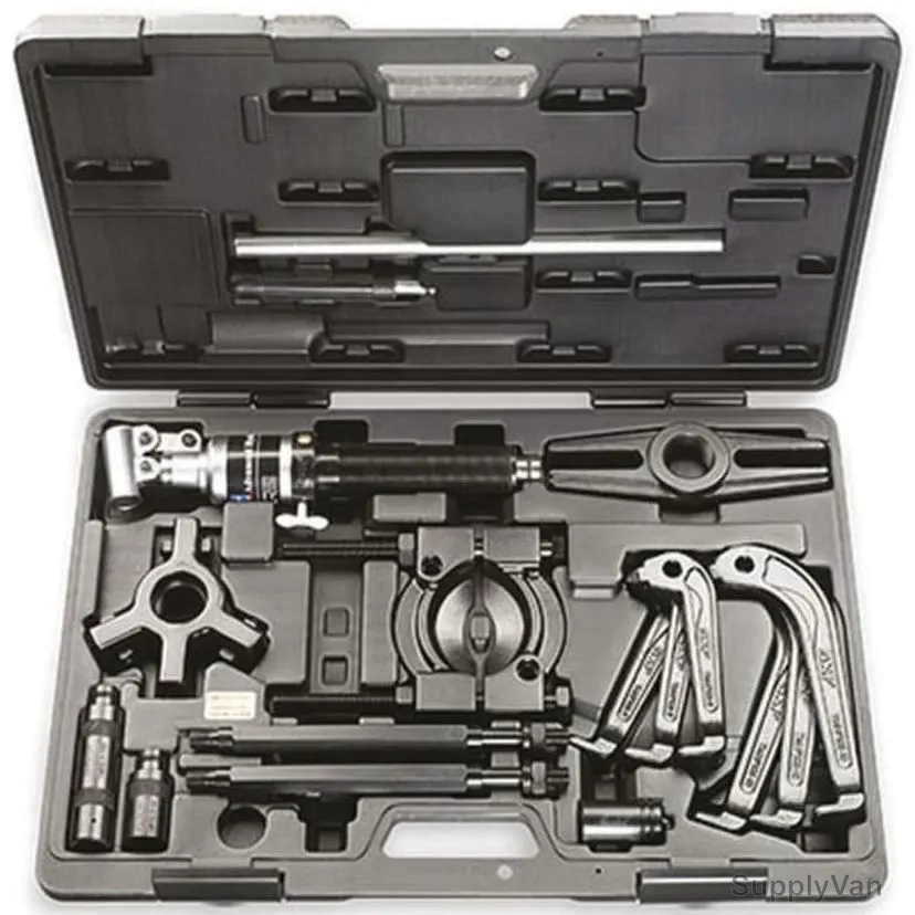Skf Hydraulic Bearing Puller Set, TMHC-110E, 11.2 Ton Weight Capacity, 17 Pcs/Set — image 1